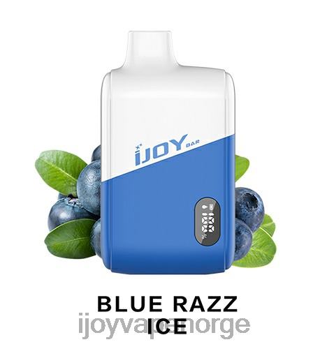 iJOY Disposable Vape Flavours - iJOY Bar IC8000 engangs L0VT4179 blå razz is