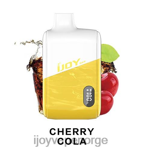 iJOY Vape Norge - iJOY Bar IC8000 engangs L0VT4181 kirsebær cola