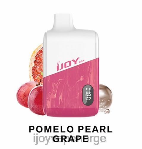 iJOY Vape Oslo - iJOY Bar IC8000 engangs L0VT4192 pomelo pereldrue