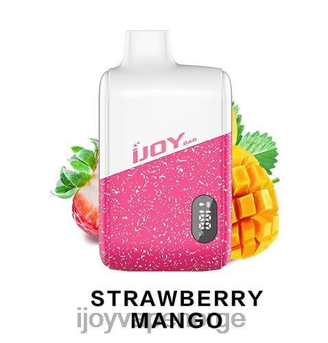 iJOY Vape Price - iJOY Bar IC8000 engangs L0VT4194 jordbær mango