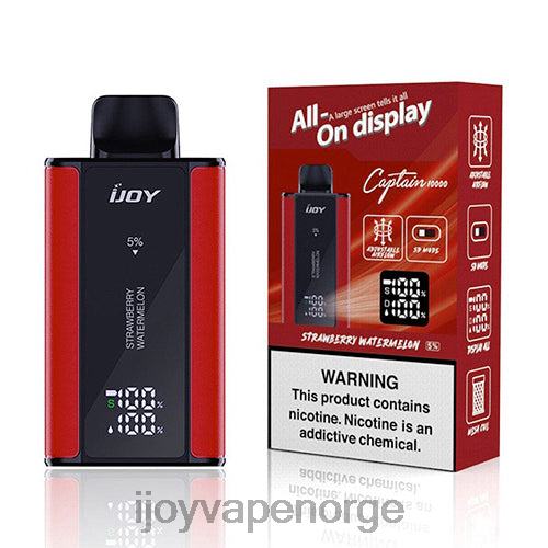 iJOY Vapes For Sale - iJOY Bar Captain engangs L0VT497 jordbær vannmelon