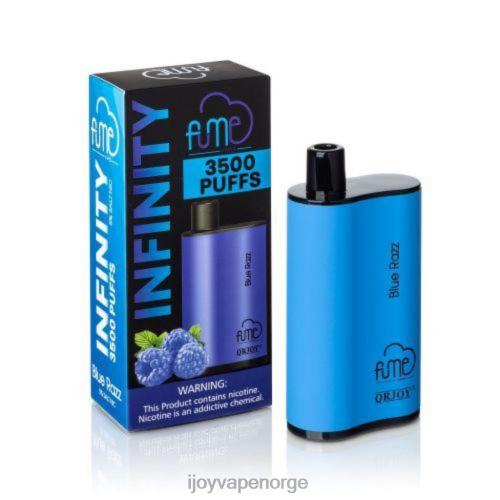 iJOY Bar Flavours - iJOY Fume Infinity engangs 3500 puffs | 12 ml L0VT468 blå razz