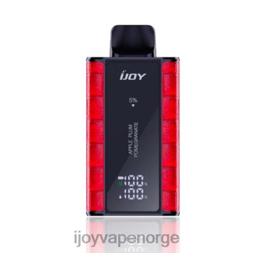 iJOY Disposable Vape Flavours - iJOY Captain 10000 vape L0VT429 eple plomme granateple