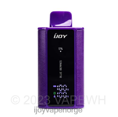 iJOY Vape Norge - iJOY Captain 10000 vape L0VT431 blå bær
