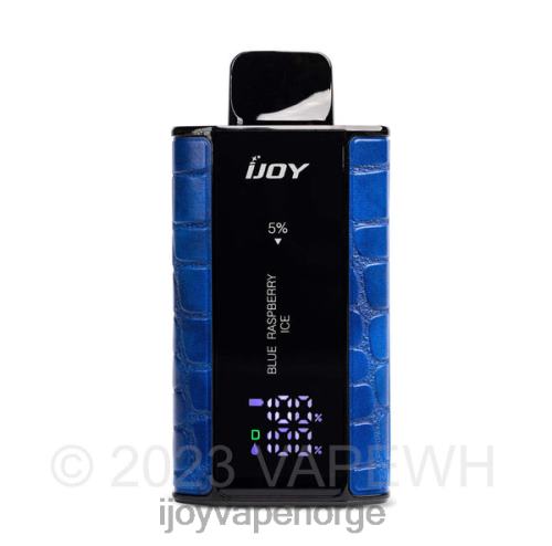 iJOY Vape Oslo - iJOY Captain 10000 vape L0VT432 blå bringebæris